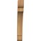 Ekena Millwork 4"W x 24"D x 30"H Olympic Rough Sawn Knee Brace, Western Red Cedar BRC04X24X30OLY00RWR - alternate 2